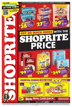 Shoprite specials catalogue – valid from 22.09.2025