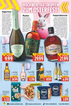 E center Prospekt 	 ab 23.03.2026 gültig | Seite: 18 | Produkte: Regal, Zucker, Doppio Passo, Sahne