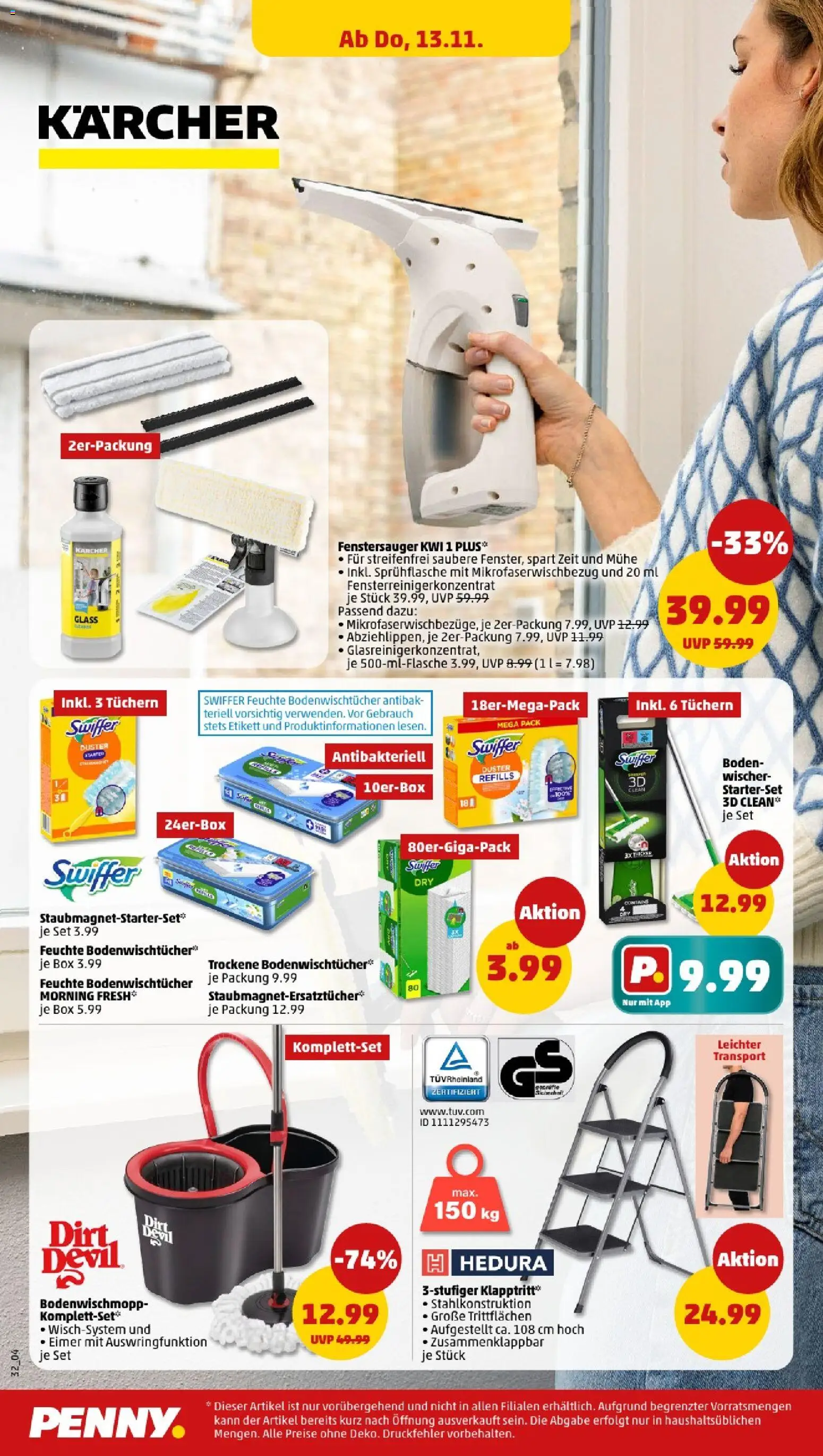 Penny - Bayern – gültig ab 10.11.2025 | Seite: 32 | Produkte: Box, Swiffer