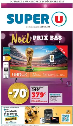 Super U - Prévisualisation de Super U catalogue Multimédia valide à partir de 02.12.2025