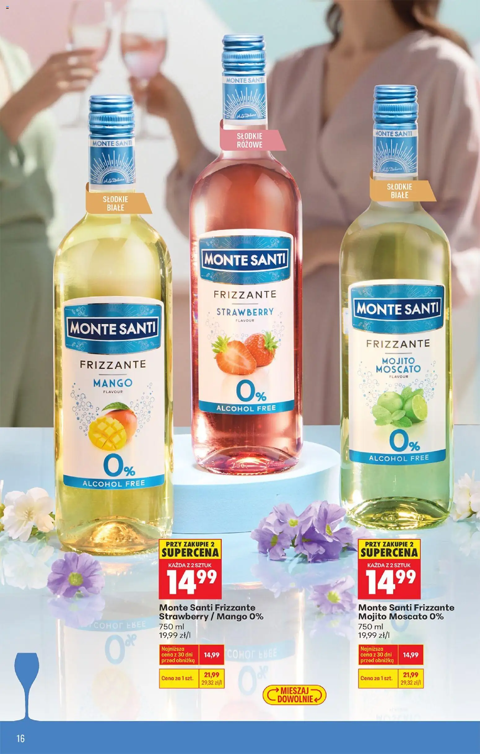Biedronka Polsko leták - Czas na toast od 09.03.2026 | Strana: 16 | Produkty: Mango, Moscato, Frizzante, Mojito
