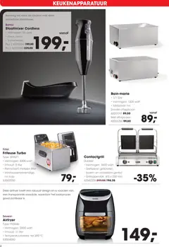 Hanos - Non Food Folder - Voorbeeld van een folder van Hanos, geldig van 03.11.2025 | Pagina: 2 | Producten: Friteuse