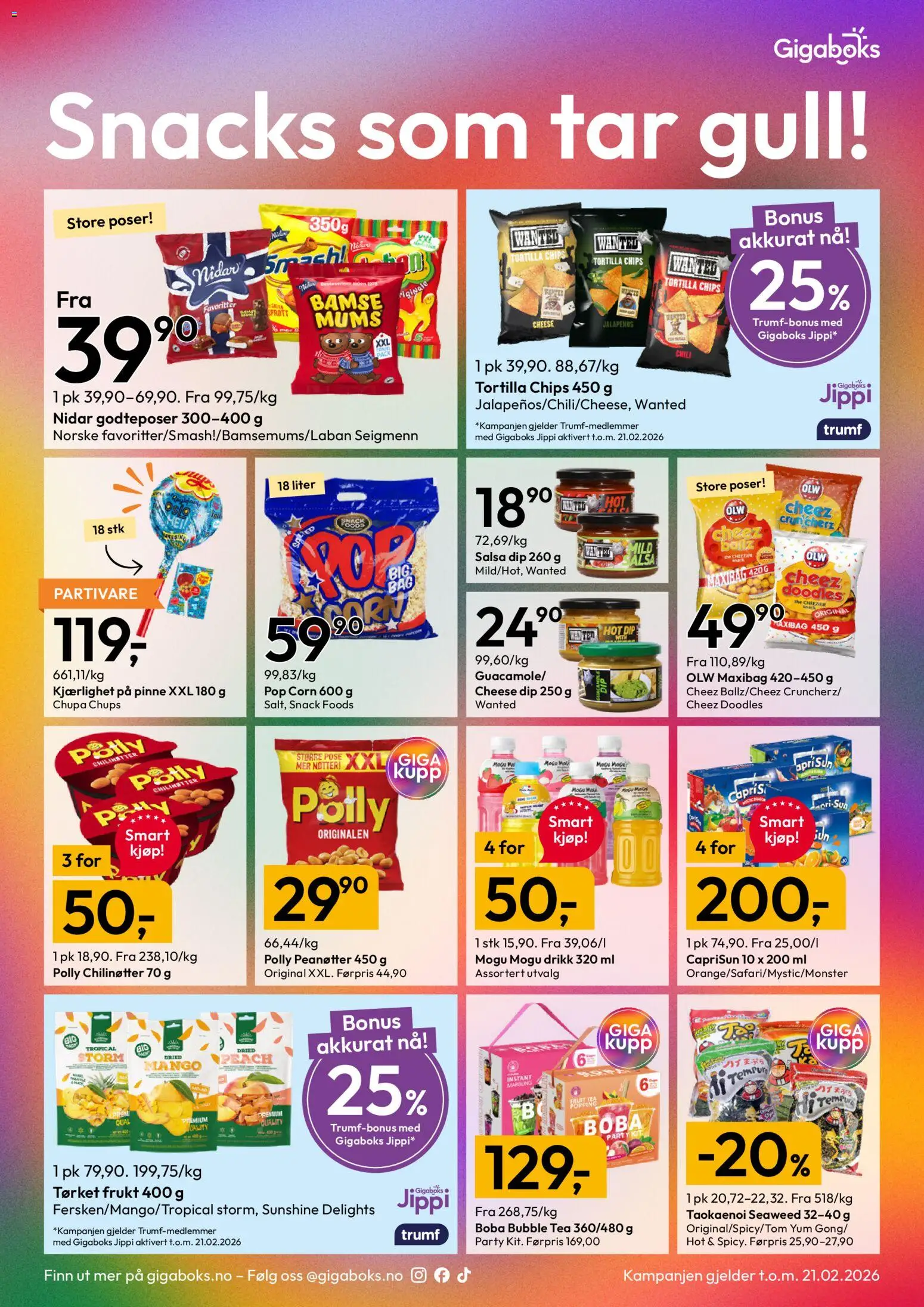 {H1} | Side: 4 | Produkter: Desk, Snacks, Nøtter, Kirsebær