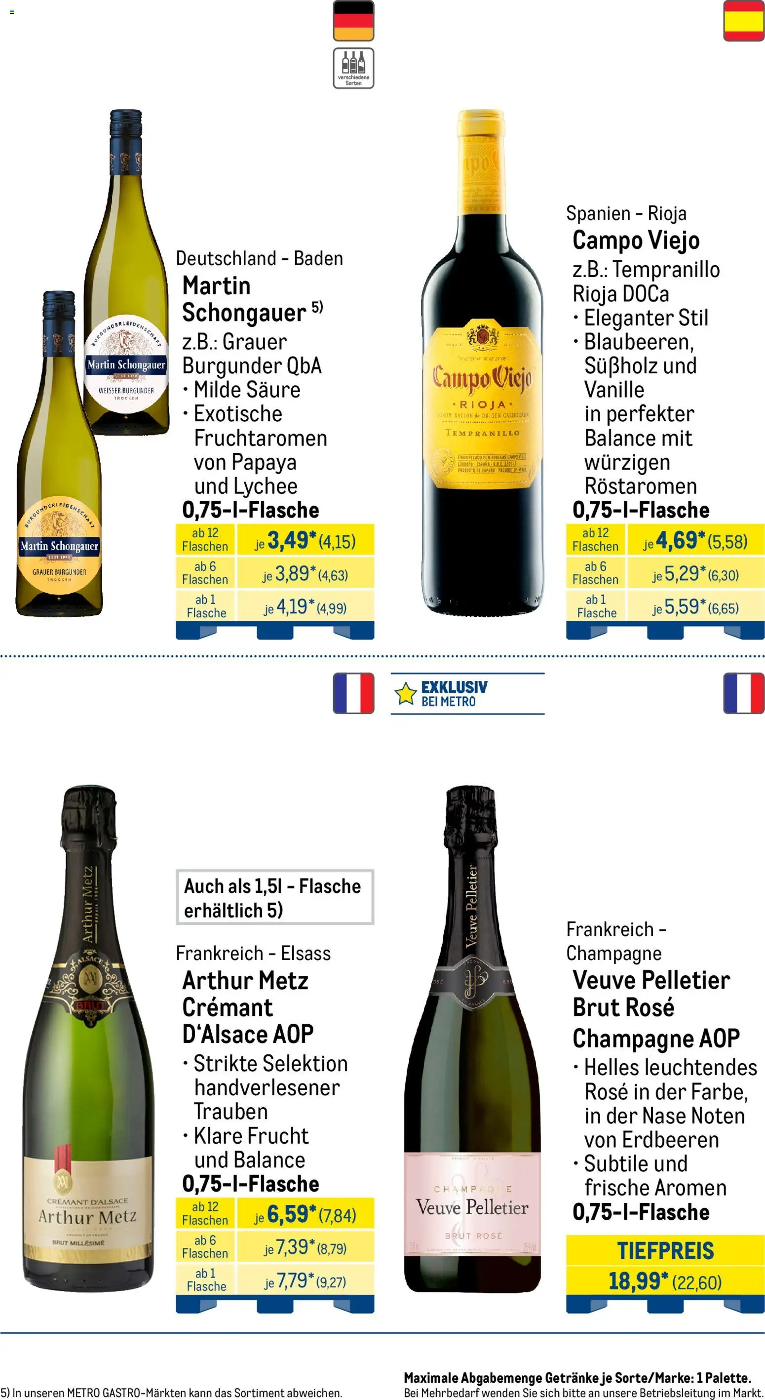 Metro Monats-Menü – gültig ab 01.03.2026 | Seite: 29 | Produkte: Trauben, Erdbeeren