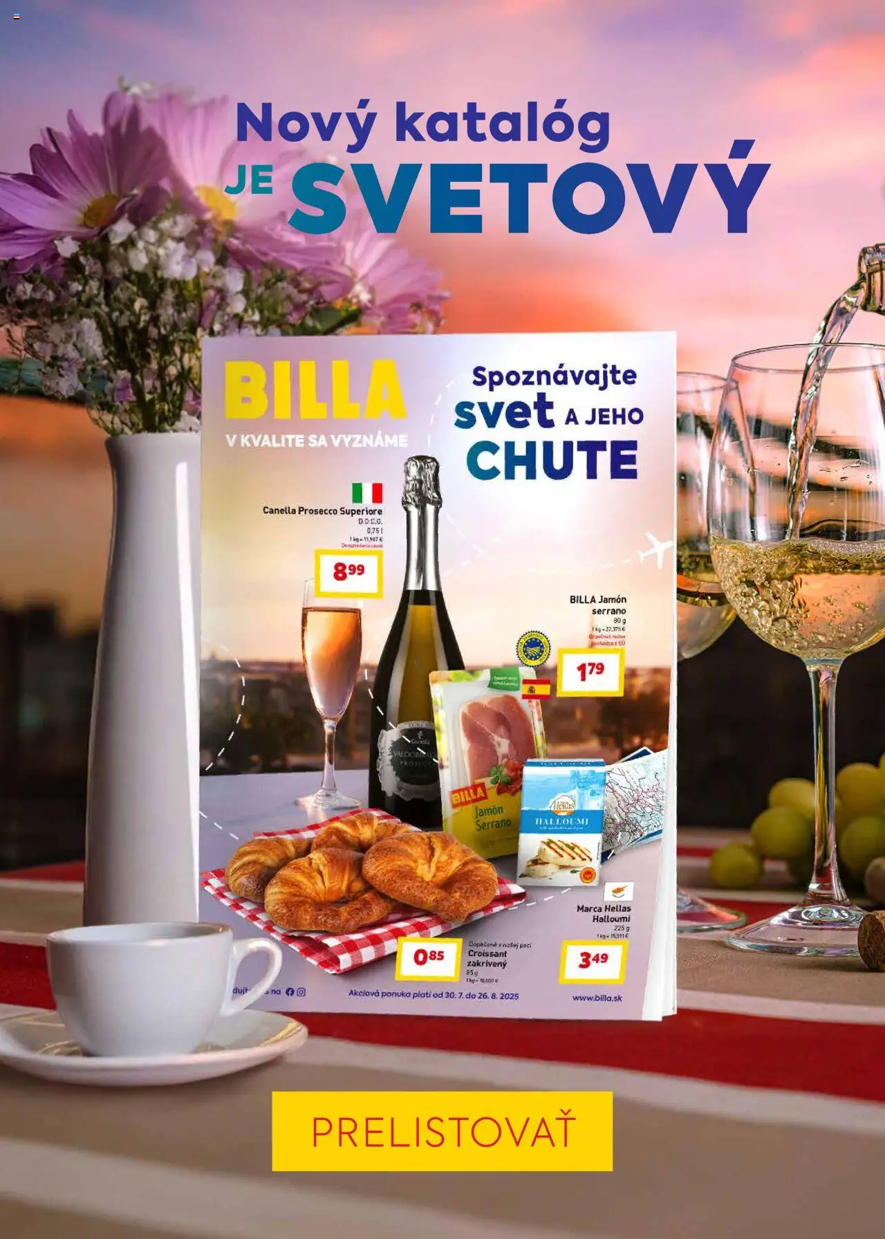 Billa leták │ platný od 06.08.2025 | Strana: 21 | Produkty: Croissant, Prosecco