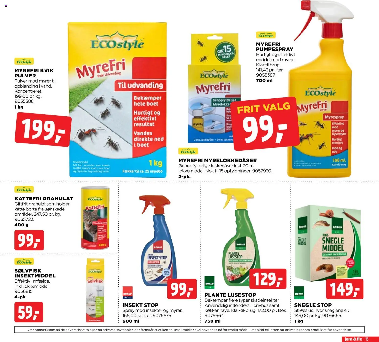 Jem & fix tilbudsavis – gyldig fra 22.03.2026 | Side: 15 | Produkter: Søm