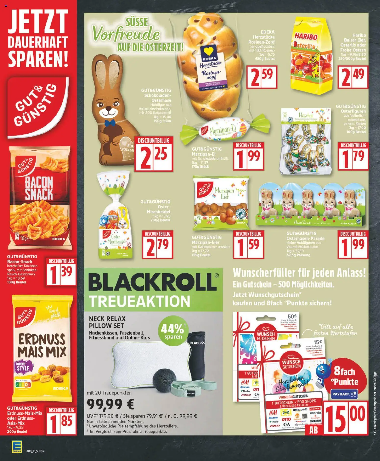 Edeka Prospekt 	 – gültig ab 02.03.2026 | Seite: 10 | Produkte: Haribo, Schokolade, Rosinen, Schinken