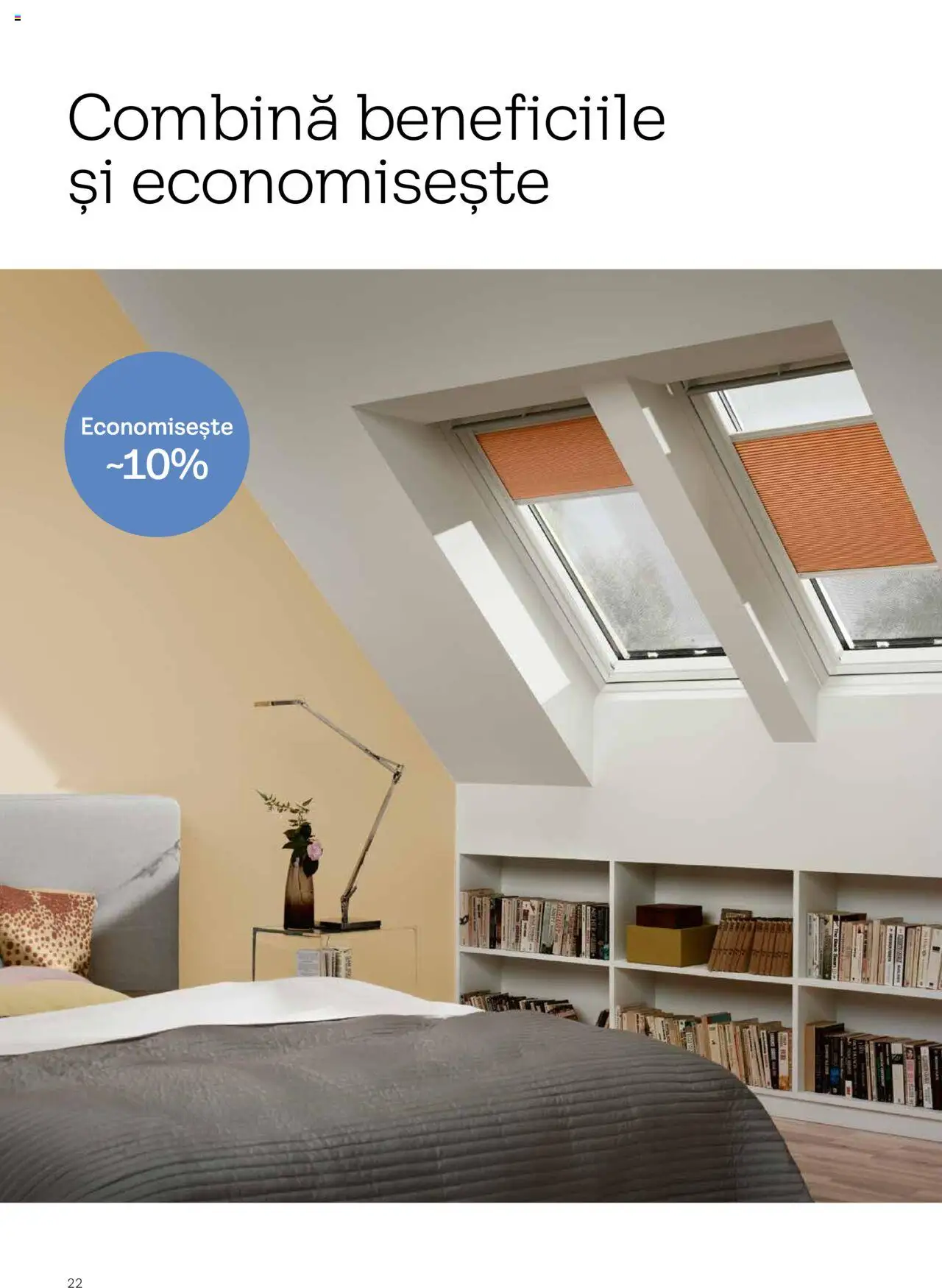 Velux catalog - Rulouri şi rolete – valabil de la 25.02.2025 | Pagină: 22