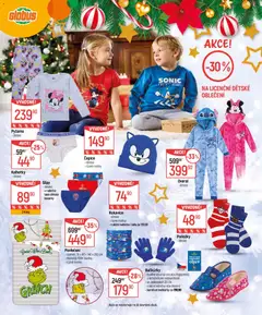 Náhled letáku Globus leták - Šťastné a veselé od 12.11.2025 | Strana: 28 | Produkty: Pyžamo, Rukavice, Slipy, Dětské oblečení