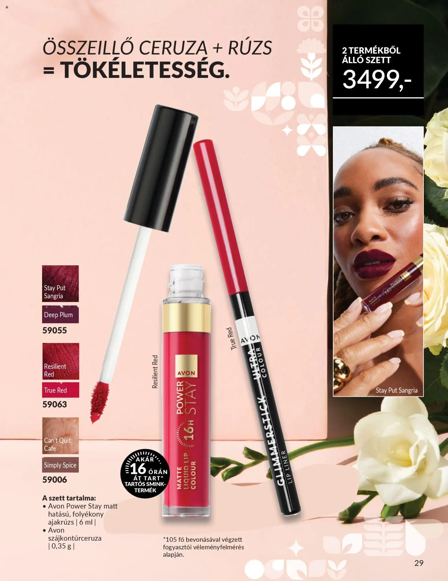 Avon akciós ujság - amely érvényes a következő dátumtól: 01.02.2026 | Oldal: 29