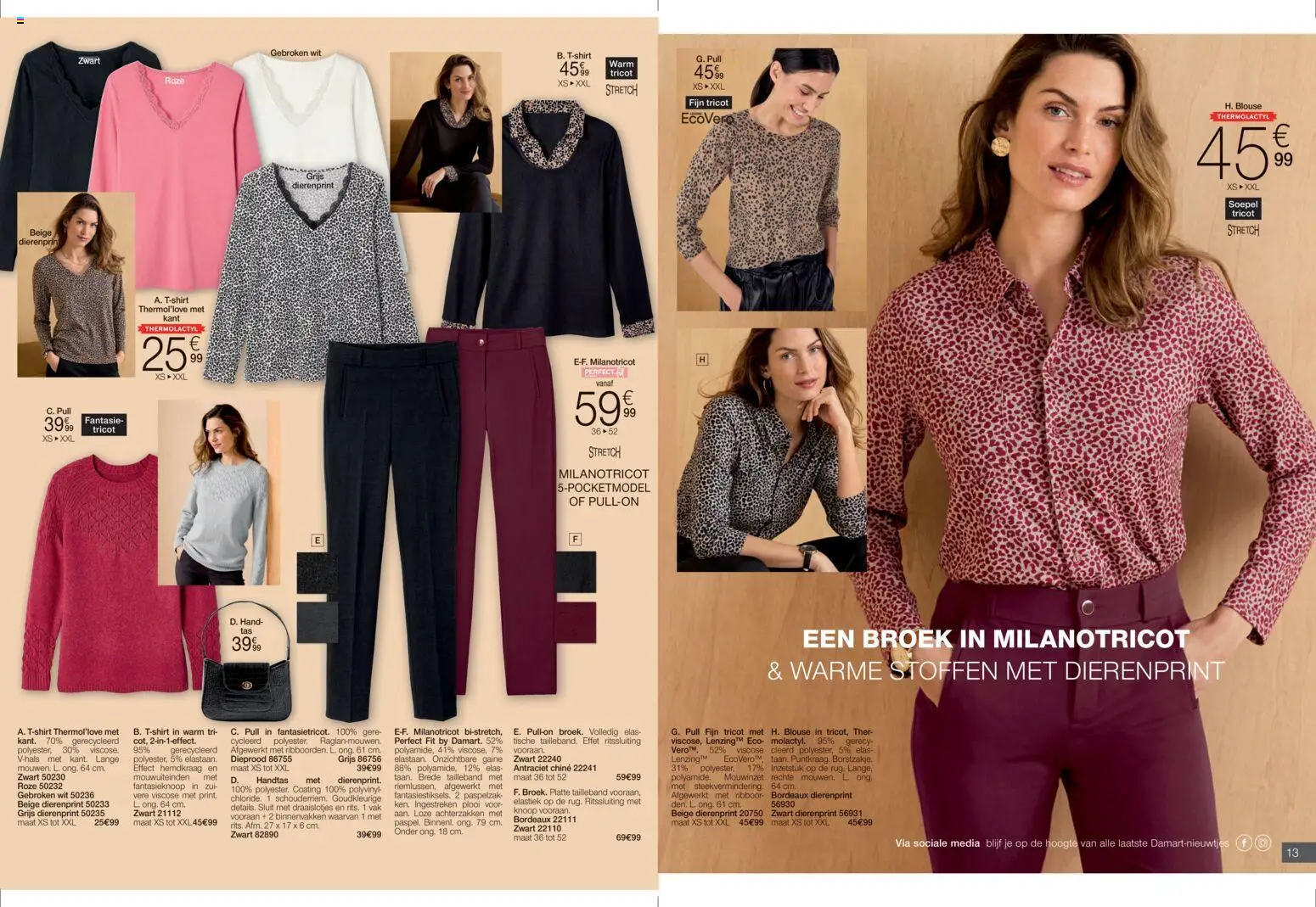 {H1} | Pagina: 7 | Producten: Handtas, Elastiek, Blouse, Broek