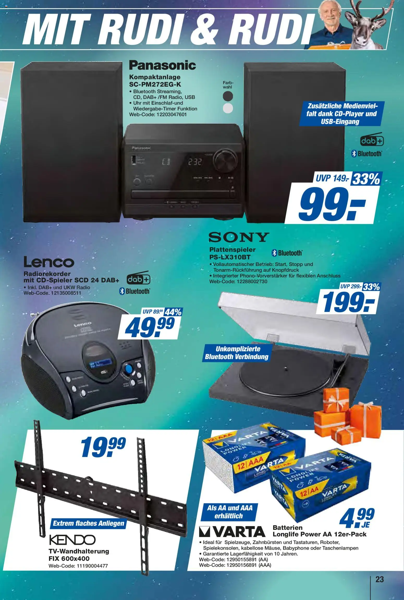 Expert  Aktuelle Beilage – gültig ab 05.12.2025 | Seite: 23 | Produkte: Sony, USB, Batterien, Radio