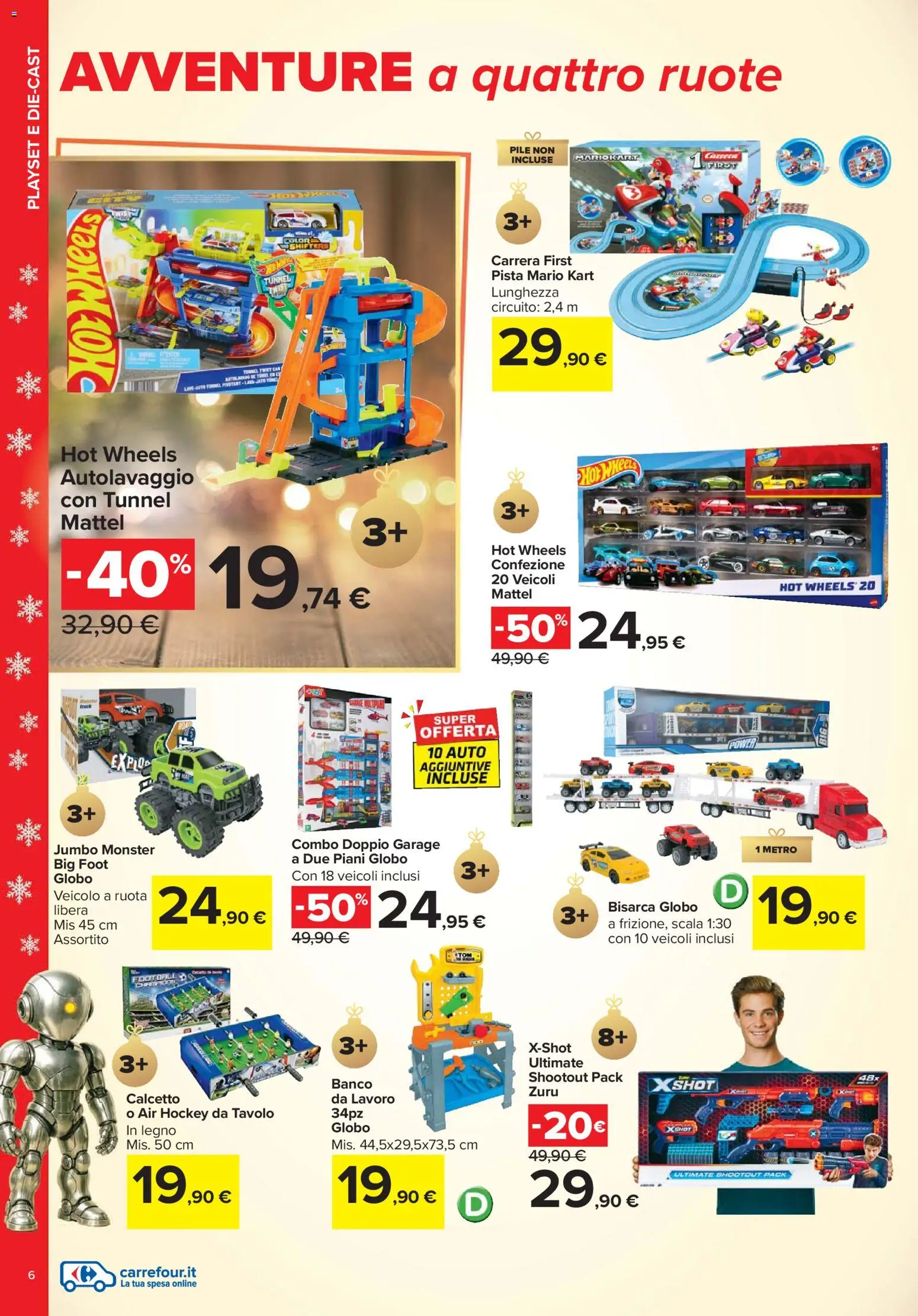 Volantino Carrefour del 24.10.2025 | Pagina: 6 | Prodotti: Pile, Scala, Tavolo
