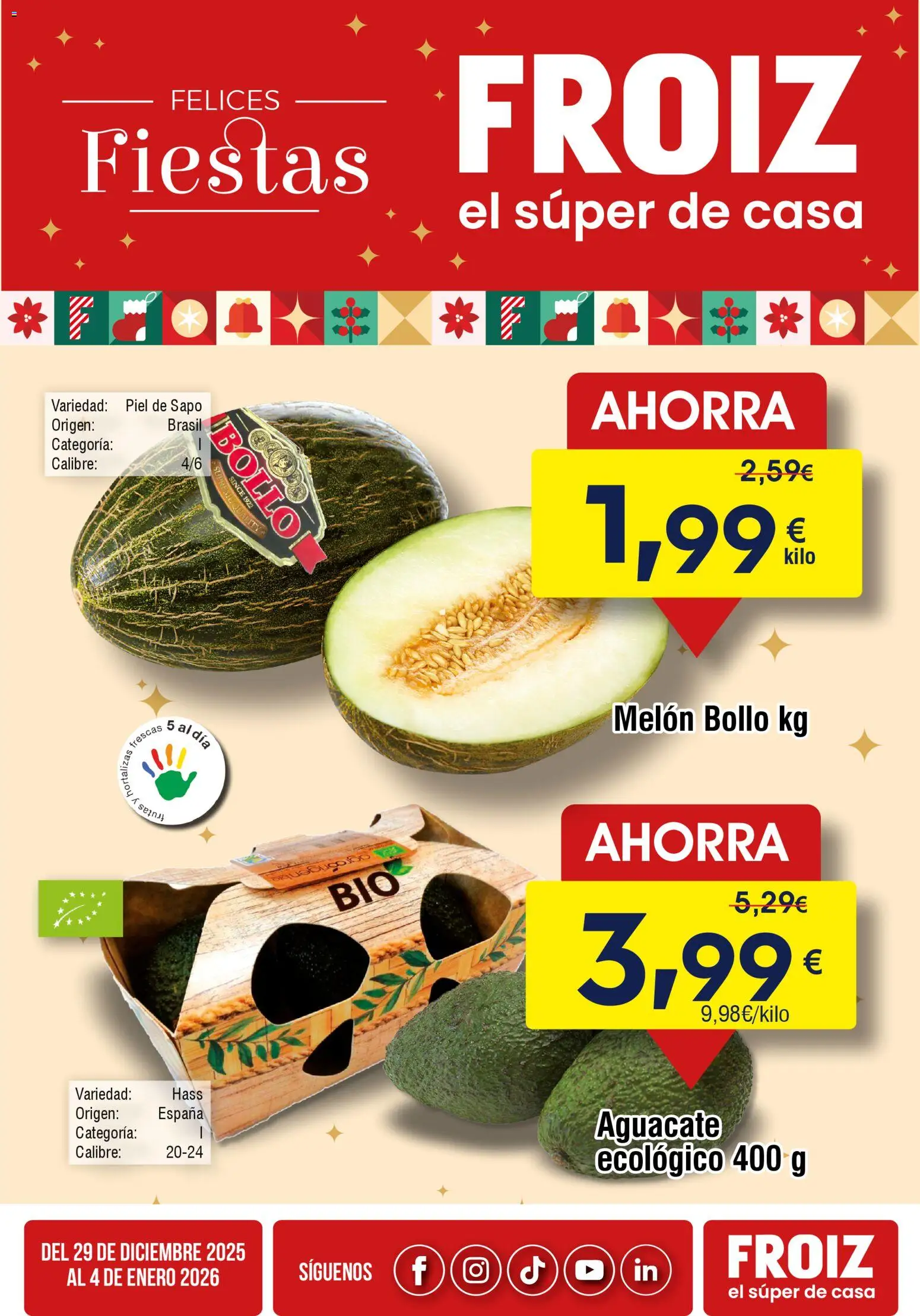 Froiz Oferta semanal │ válido desde el 29.12.2025 | Página: 1 | Productos: Φορτιστής