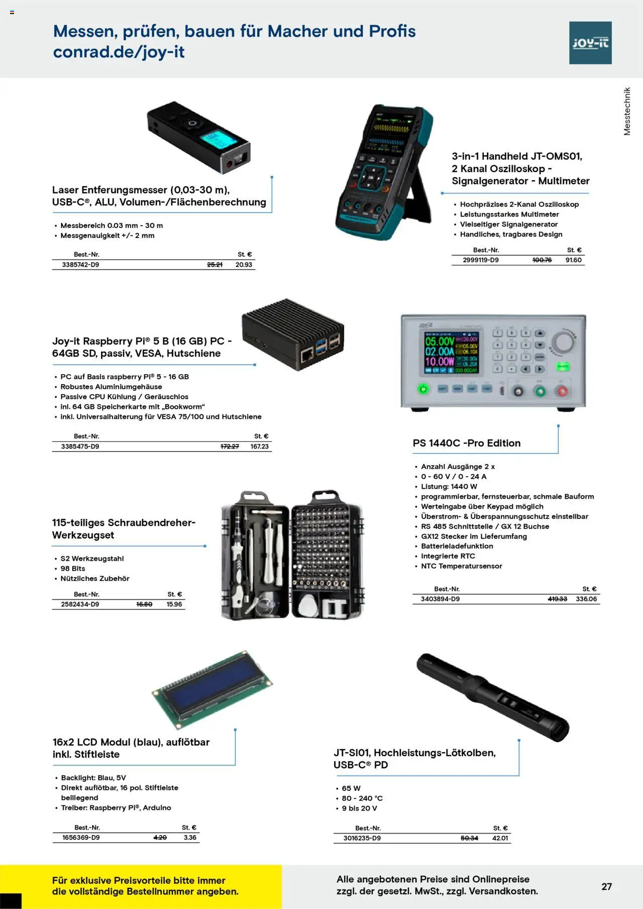 Conrad - Markenkatalog - gültig ab dem 25.08.2025 | Seite: 29 | Produkte: Speicherkarte, Überspannungsschutz, PC