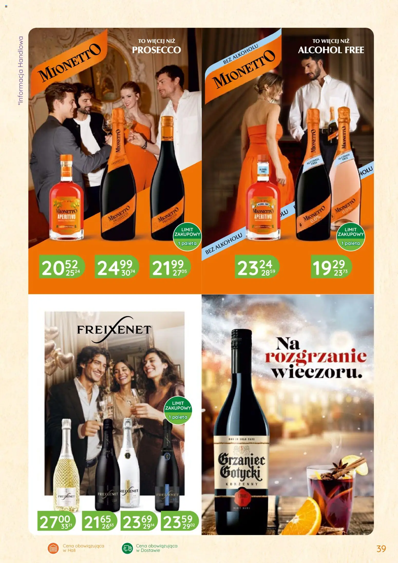 Eurocash Gazetka - Oferta Handlowa od 12.02.2026 | Strona: 39 | Produkty: Prosecco