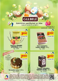 Gulbele leidinys galioja nuo 26.03.2026