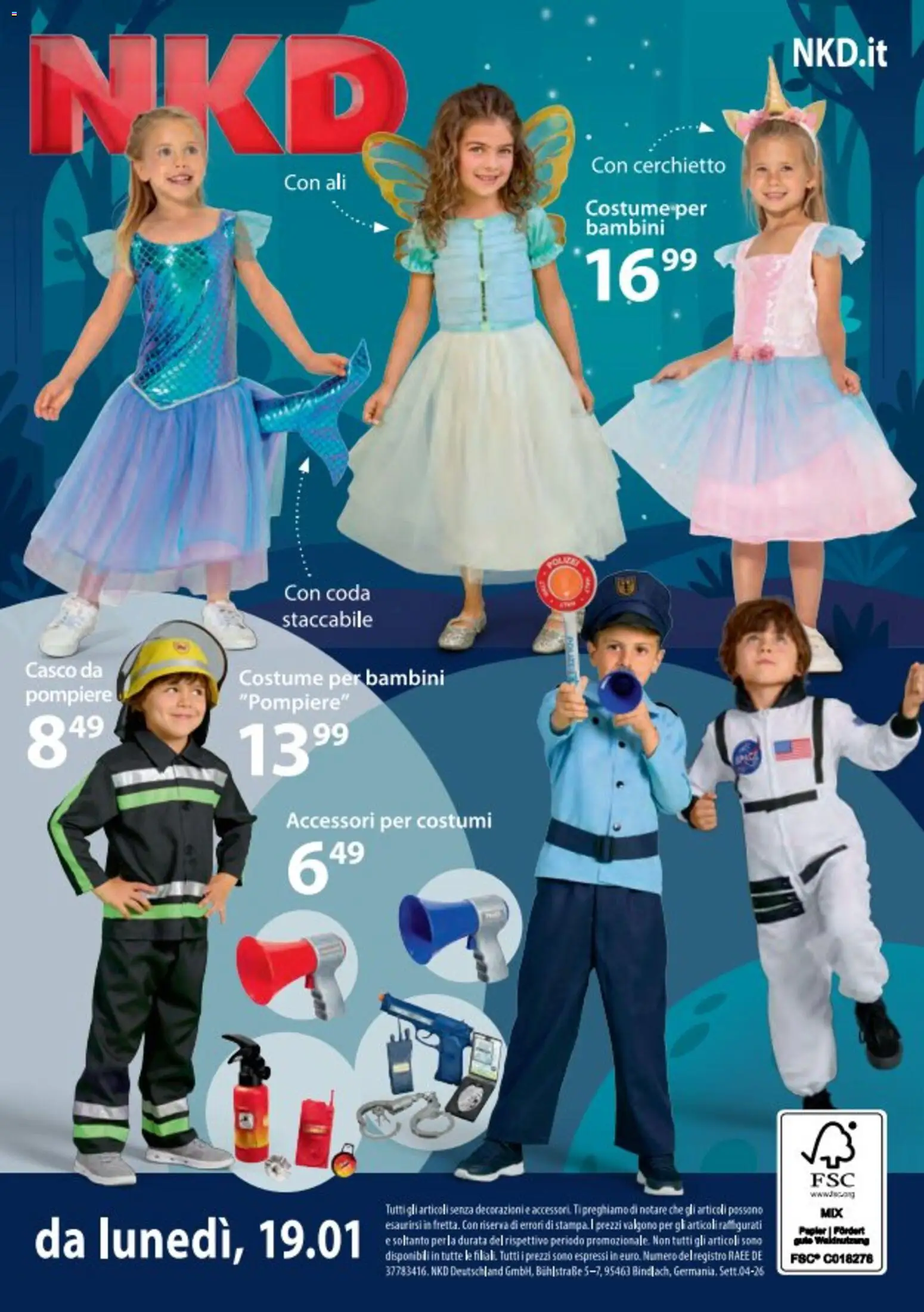 Volantino NKD del 19.01.2026 | Pagina: 6 | Prodotti: Decorazioni