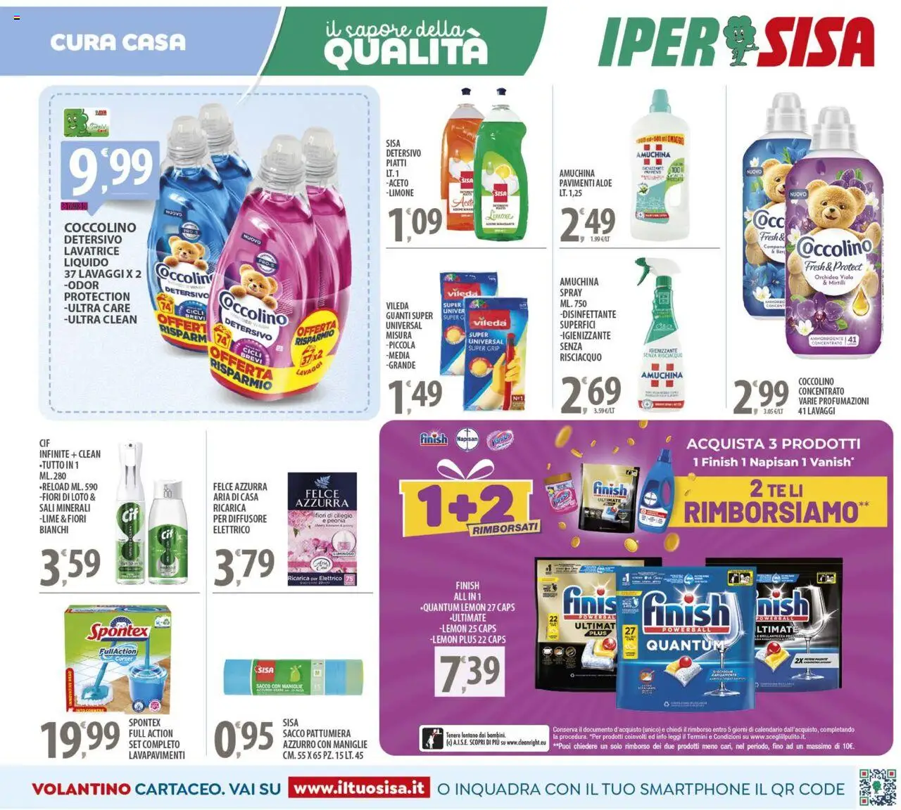 Volantino SISA del 23.09.2025 | Pagina: 15 | Prodotti: Guanti, Mirtilli, Smartphone, Aceto