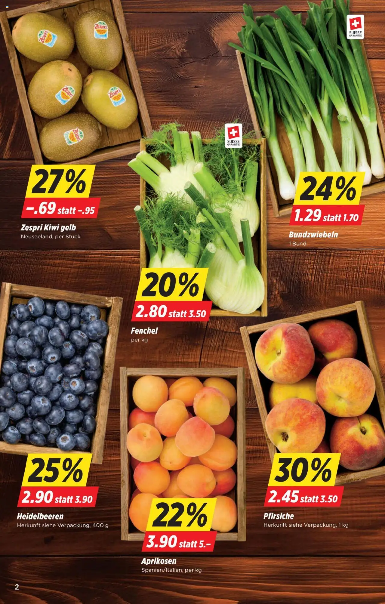 Denner Aktionen ab 17.06.2025 | Seite: 2 | Produkte: Kiwi