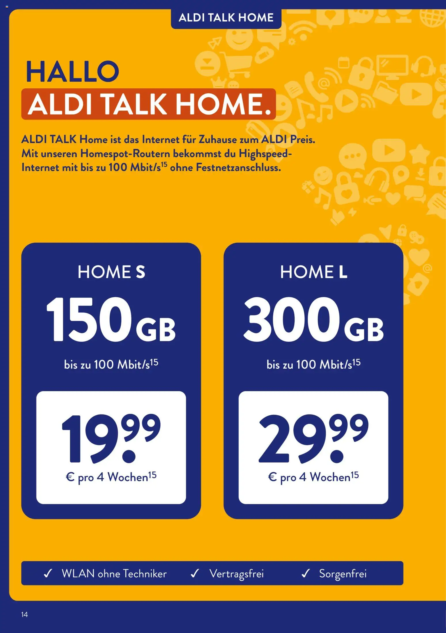 Aldi Talk – gültig ab 12.11.2025 | Seite: 14
