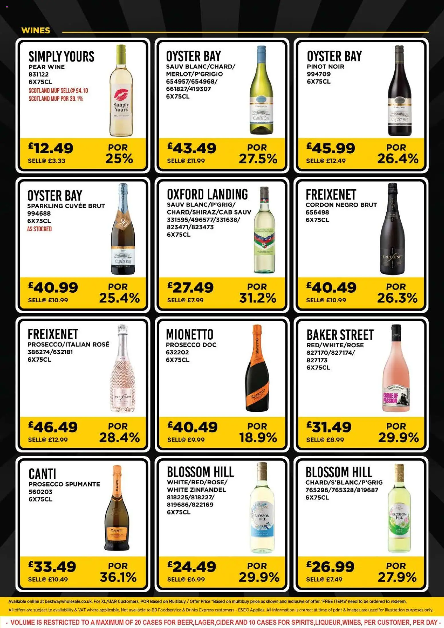 {H1} | Page: 8 | Products: Prosecco, Wine