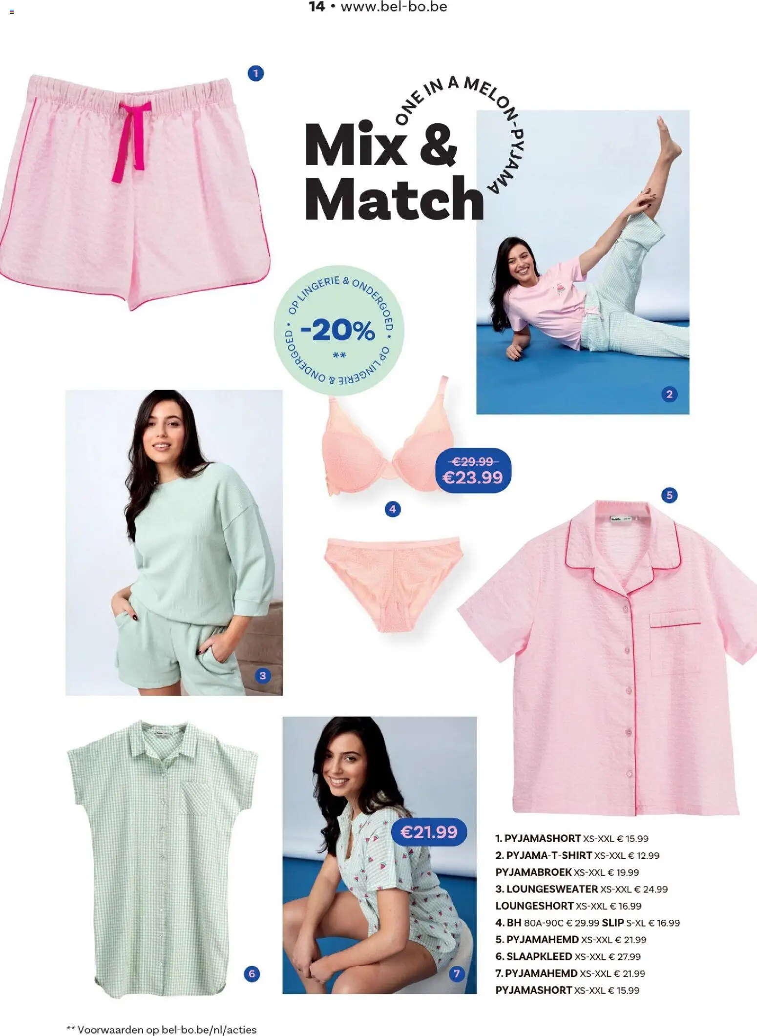 {H1} | Pagina: 14 | Producten: Slip, Bh