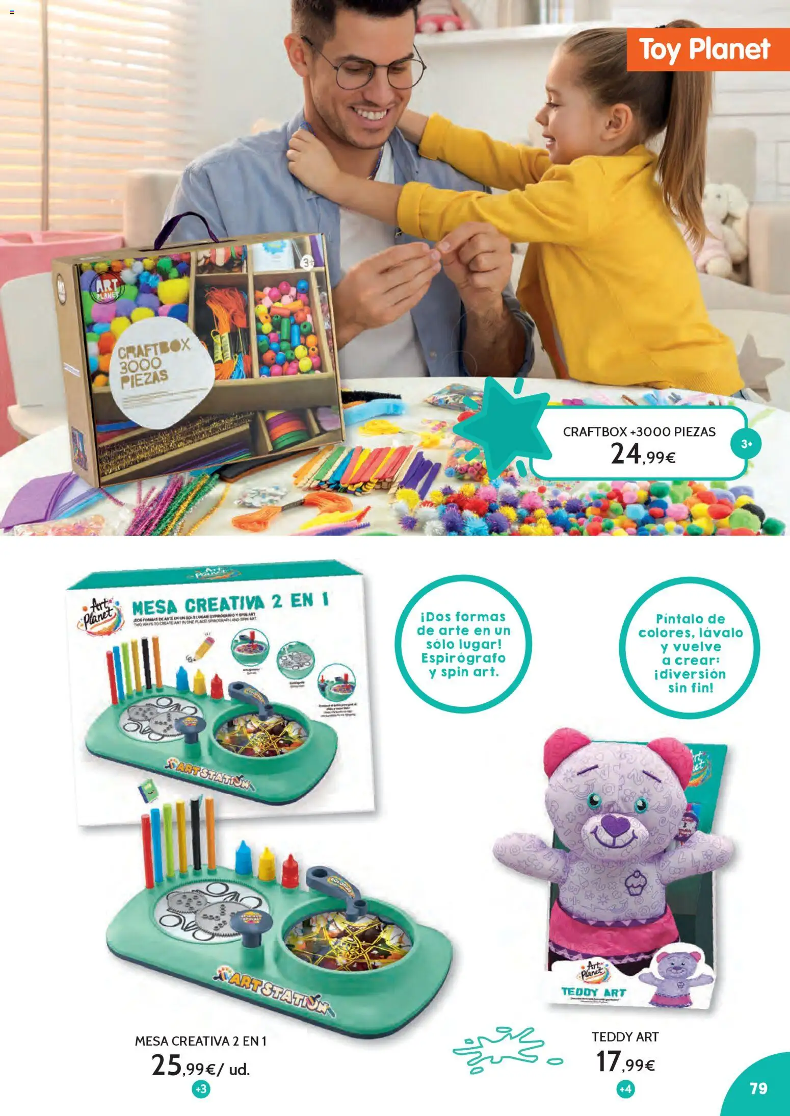 Toy Planet - Catálogo Juguetes Navidad │ válido desde el 03.11.2025 | Página: 79 | Productos: Mesa