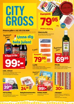 City Gross - erbjudanden - Förhandsvisning av reklamblad från butik City Gross aktuell från 01.12.2025