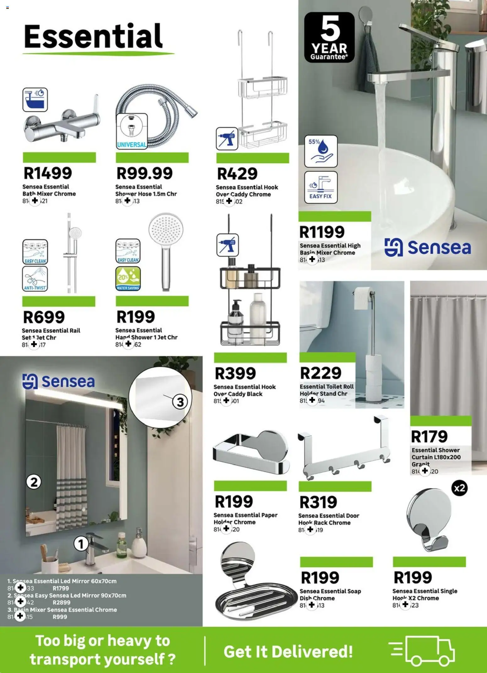 New Leroy Merlin catalogue – valid from 11.04.2026 | Page: 19 | Products: Mixer, Bath, Basin, Soap