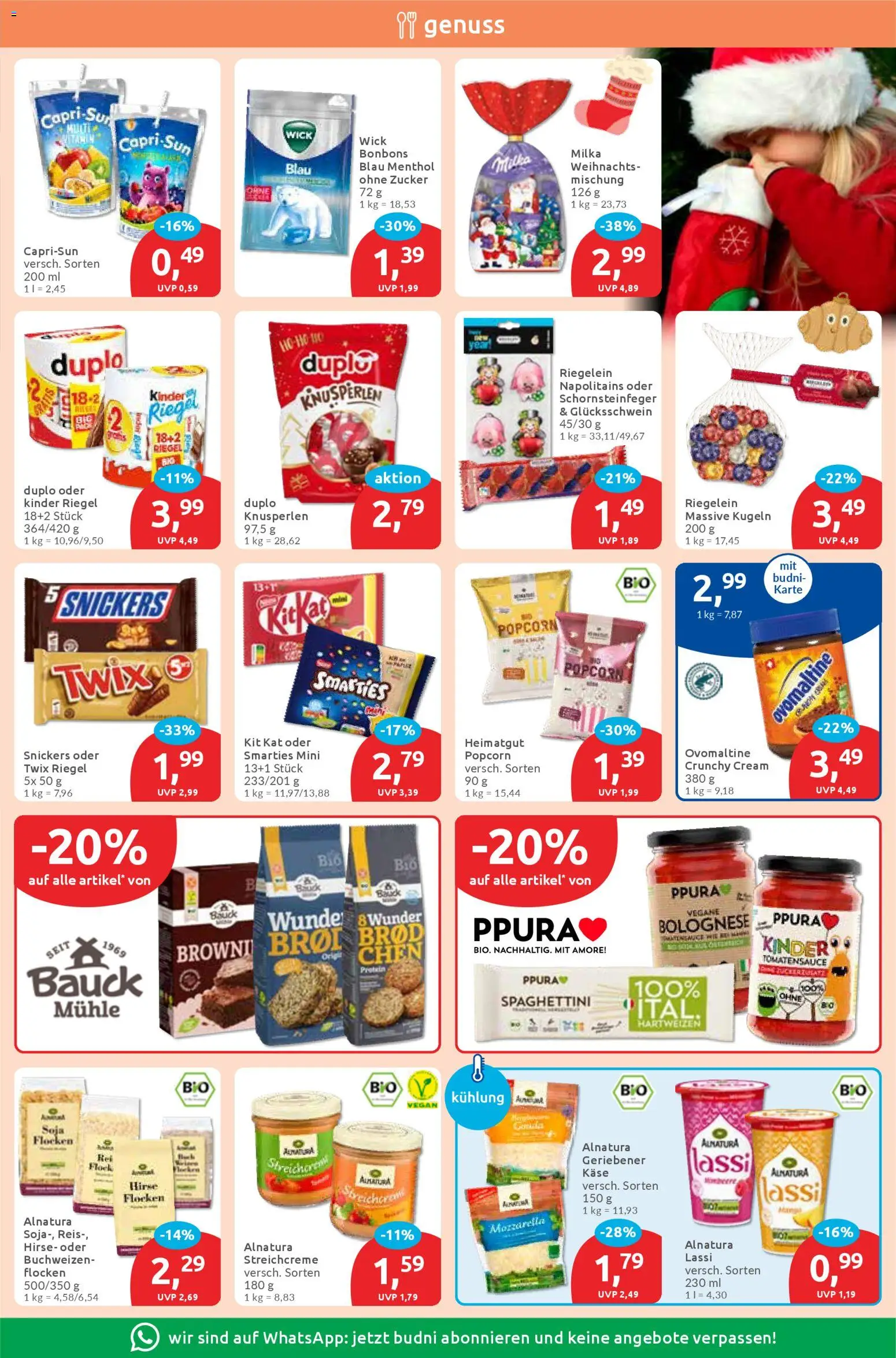 Budni - Black Friday – gültig ab 24.11.2025 | Seite: 7 | Produkte: Mozzarella, Smarties, Snickers, Flocken