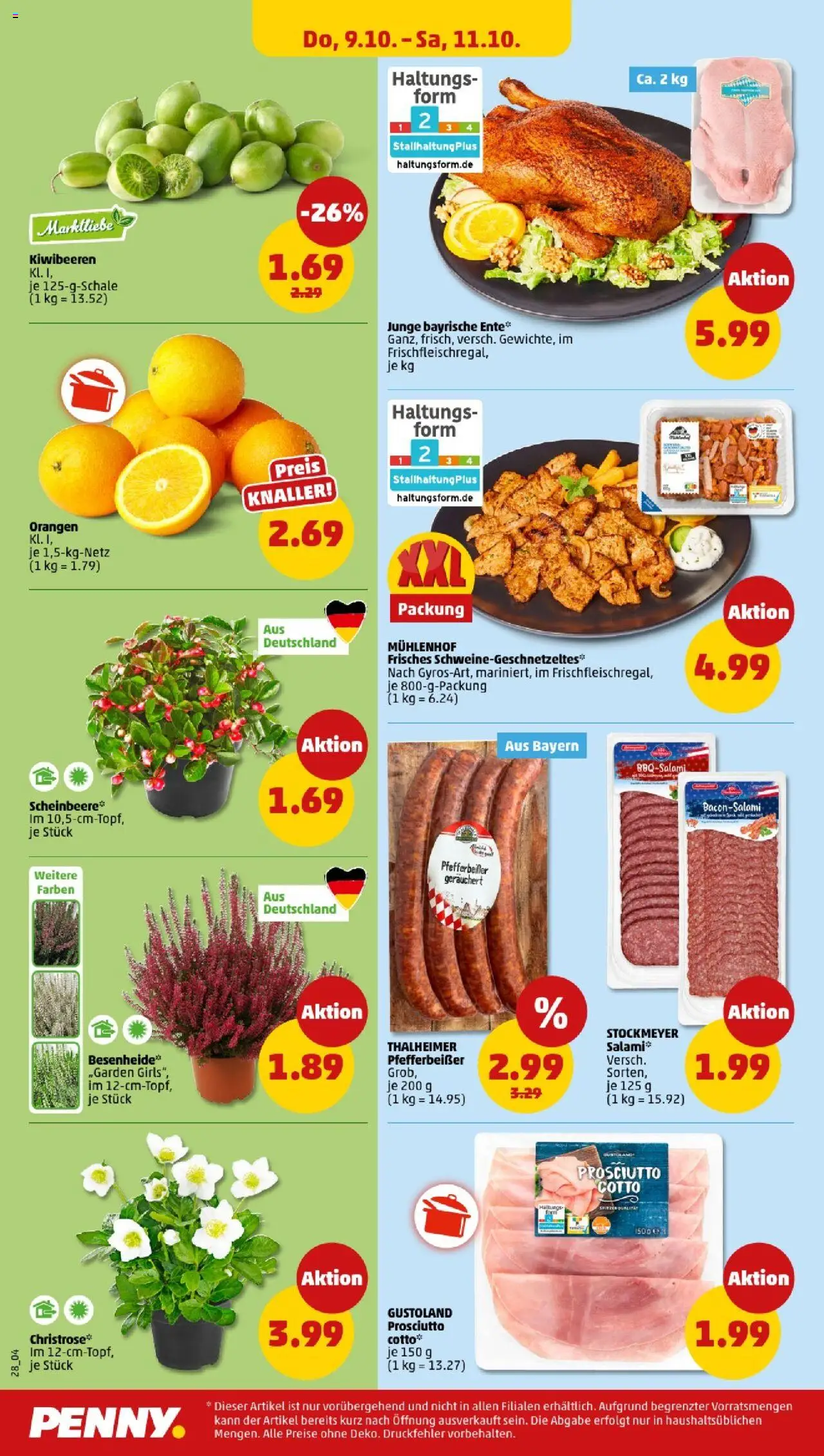 Penny - Bayern – gültig ab 06.10.2025 | Seite: 30 | Produkte: Orangen