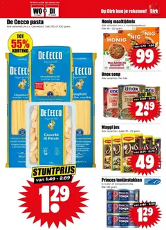 Dirk folder / publicité - Voorbeeld van een folder van Dirk, geldig van 11.03.2026 | Pagina: 17 | Producten: Macaroni, Pasta, Tonijn, Zak