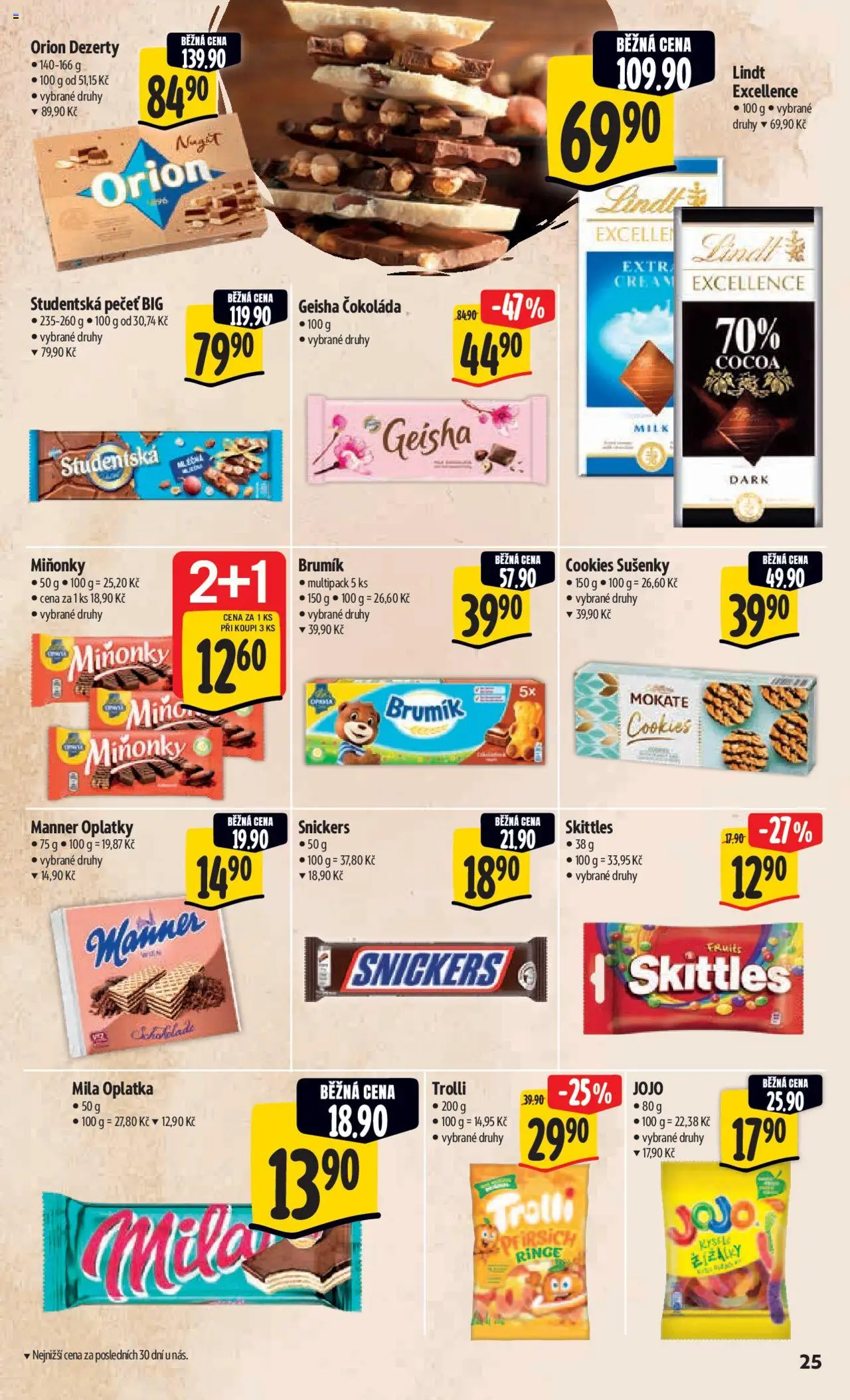Albert leták - Hypermarket od 06.08.2025 | Strana: 32 | Produkty: Jojo, Čokoláda, Dezerty, Skittles
