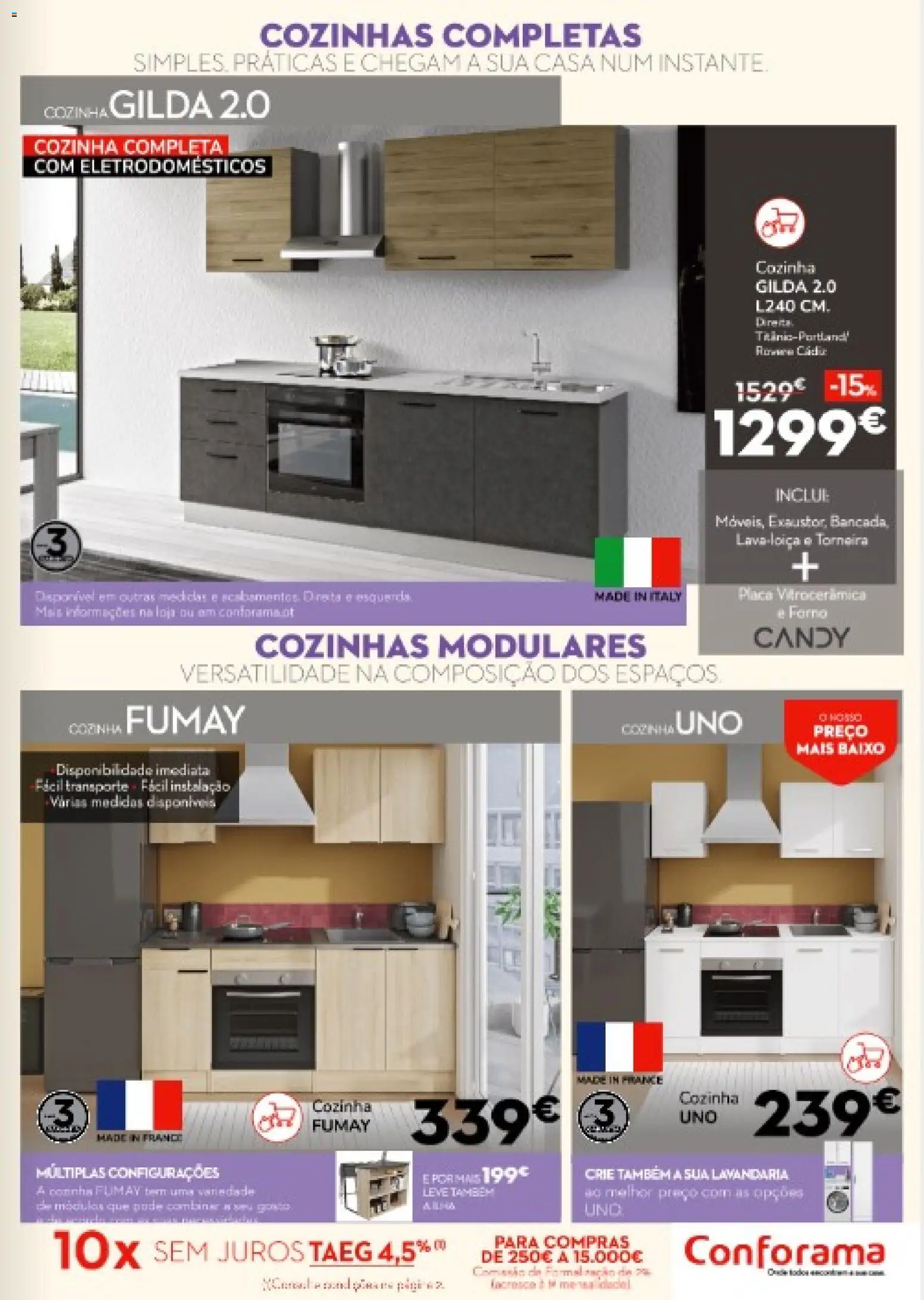 Conforama folheto │ válido de 18.12.2025 | Página: 13 | Produtos: Lava loiça, Torneira