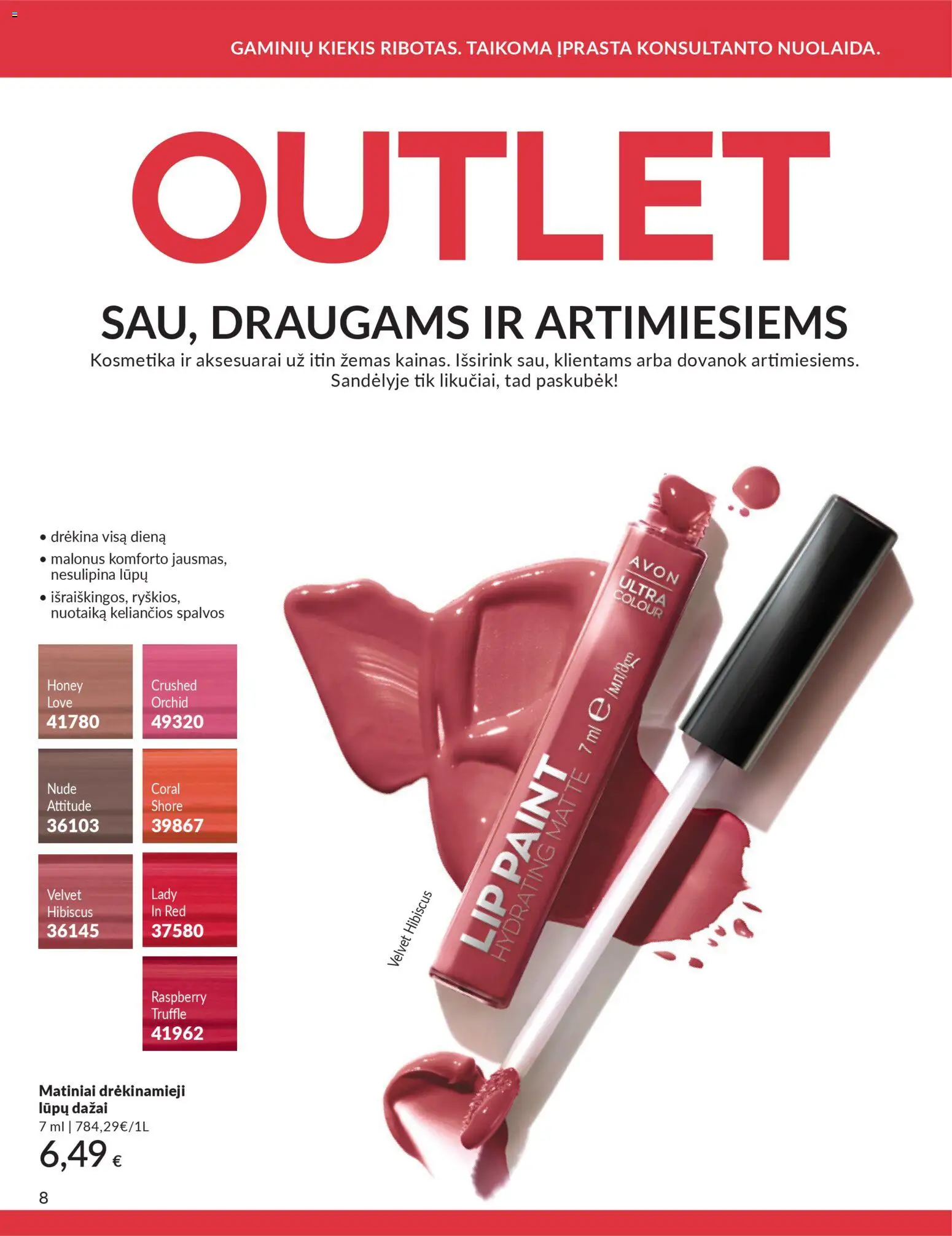 AVON akcijos nuo 01.02.2026 | Puslapis: 8