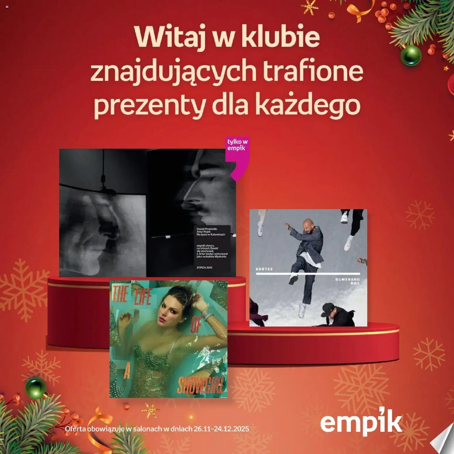 Empik promocje - Xmas Muzyka od 26.11.2025 | Strona: 1