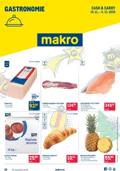 Náhled letáku Makro leták - Gastronomie od 19.11.2025