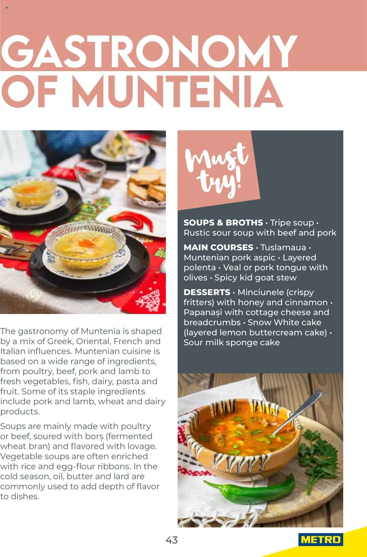 Noul catalog Metro – valabil de la 23.09.2025 | Pagină: 43 | Produse: Borș