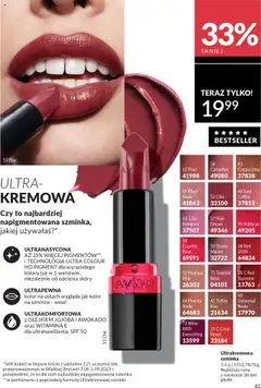 Avon Katalog 09 2025 od 01.09.2025 | Strona: 61 | Produkty: Cappuccino, Szminka, Awokado