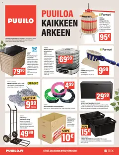 Katso Puuilo tarjoukset voimassa alkaen 28.07.2025