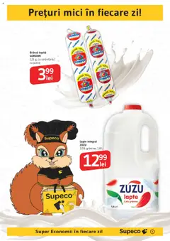 Noul catalog Supeco – valabil de la 18.09.2025 | Pagină: 5 | Produse: Mici, Brânză, Șuncă, Smântână