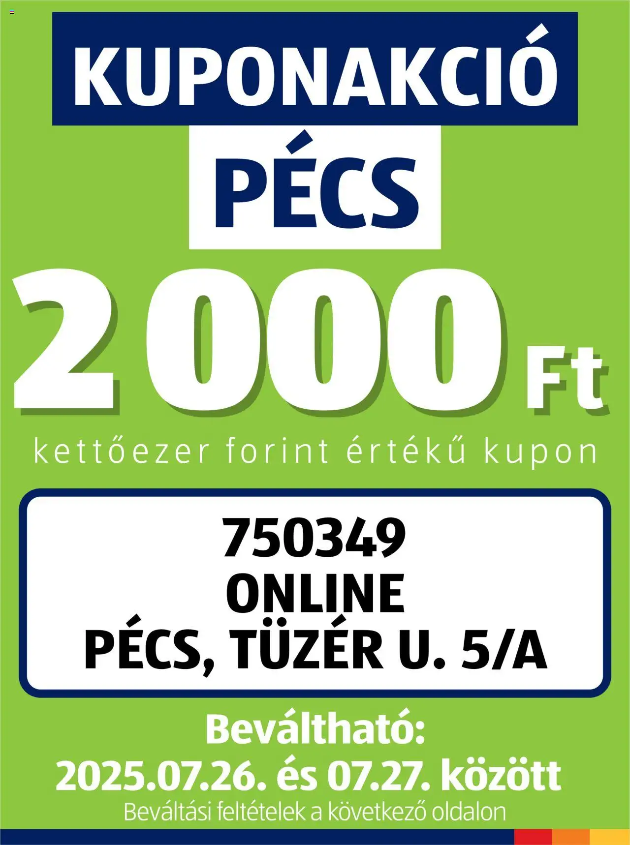Aldi akciós ujság - amely érvényes a következő dátumtól: 26.07.2025 | Oldal: 1