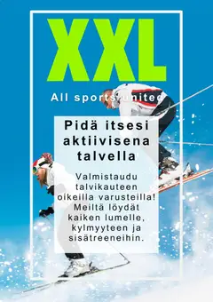 XXL-mainoslehti voimassa 29.01.2026 alkaen