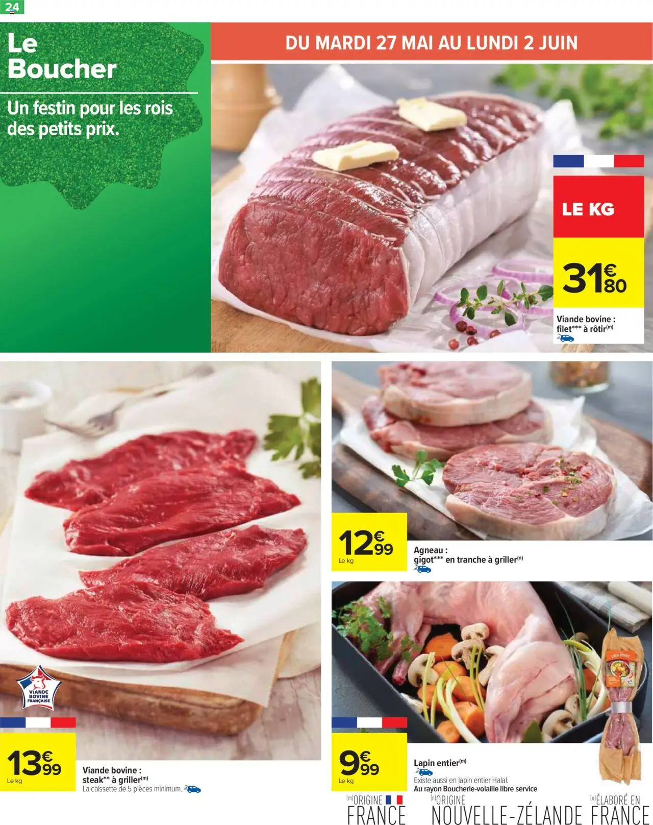  | Page: 26 | Produits: Agneau, Lapin, Viande, Thé