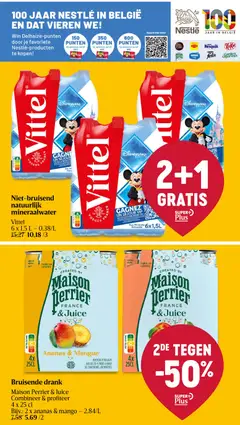 Delhaize folder week 44 - Voorbeeld van een folder van Delhaize, geldig van 30.10.2025 | Pagina: 32 | Producten: Ananas, La, Mango, Mineraalwater