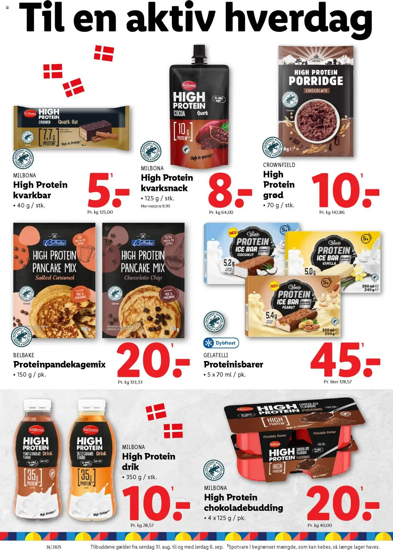 Lidl Tilbudsavis gyldig fra 31.08.2025 | Side: 10 | Produkter: Margarine, Søm