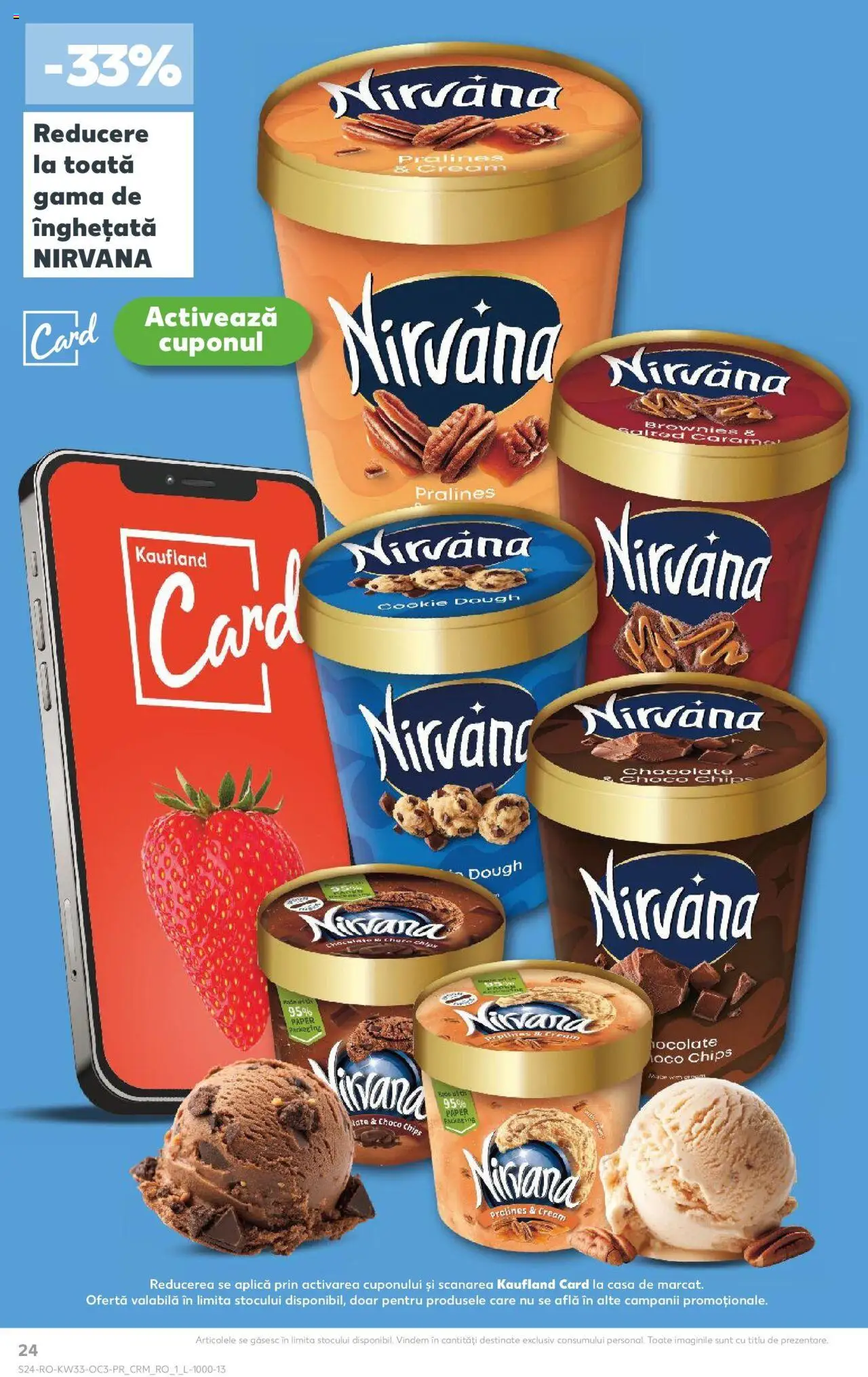 Catalog Kaufland - Satu Mare – valabil de la 13.08.2025 | Pagină: 24 | Produse: Înghețată