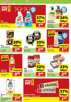 Nah und Frisch Flugblatt gültig ab 17.09.2025 | Seite: 6 | Produkte: Rasierer, Milch, Duschgel