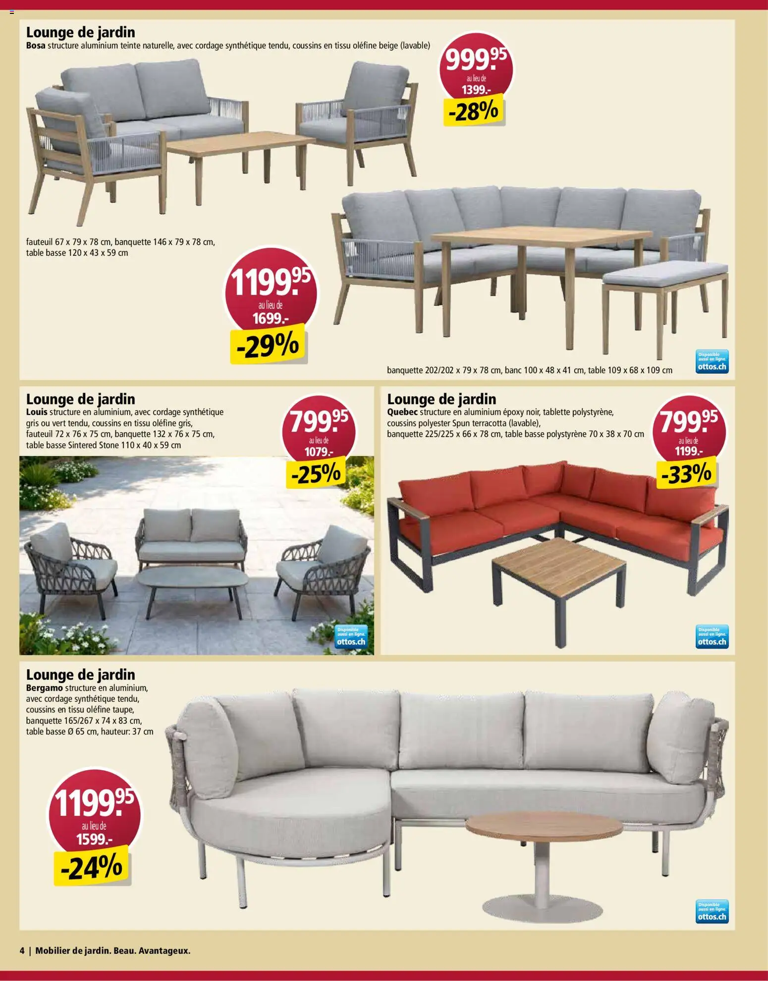 Otto's aktionen Jardin – gültig ab 03.03.2026 | Seite: 4 | Produkte: Tablette